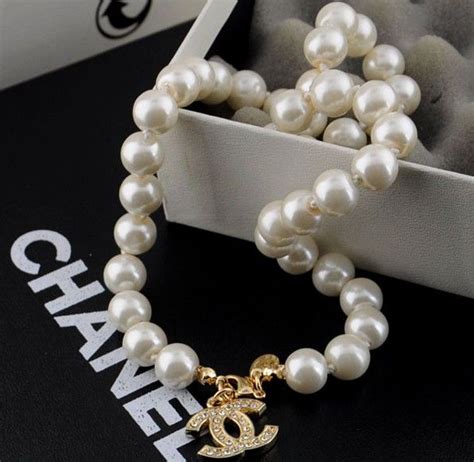 coco chanel jewelry replica|chanel knock off necklace.